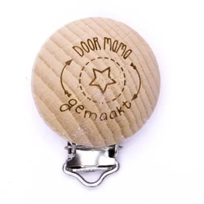 Speenclip Door mama gemaakt (2 stuks) Gereduceerde Prijs