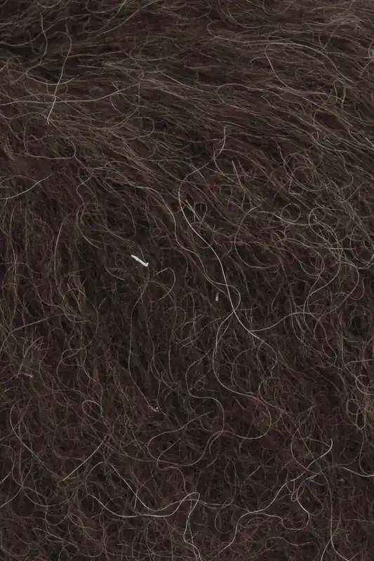 Exclusieve Aanbieding Lang Yarns Alpaca superlight 749.0068 donker bruin op=op VB 4x1