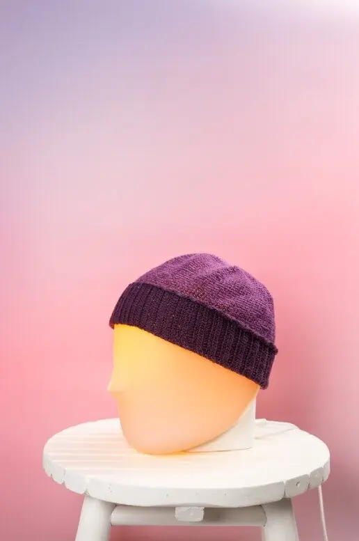 Actieprijs Haakpatroon - Muts met kleurverloop