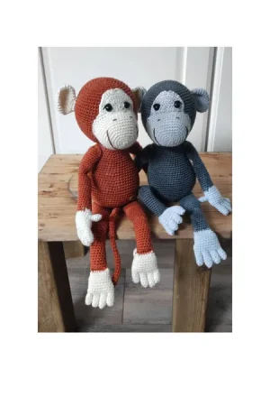 Bestel Nu Haakpatroon - Keesje aap