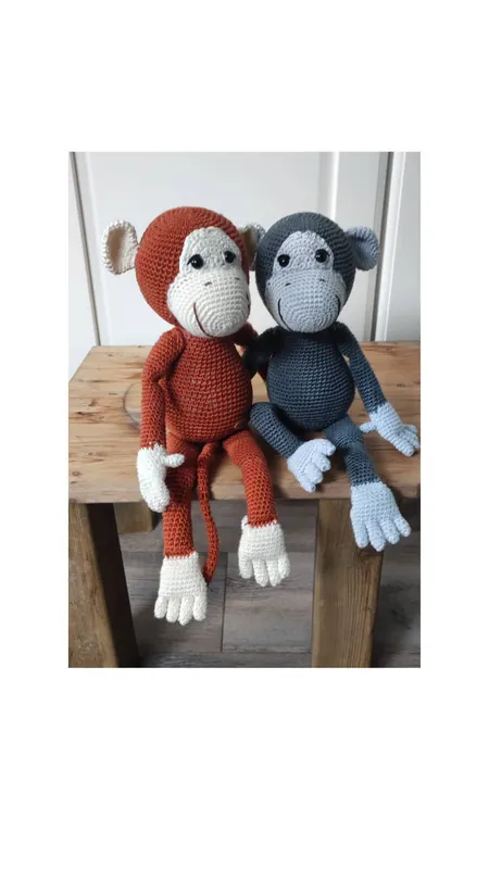 Bestel Nu Haakpatroon - Keesje aap