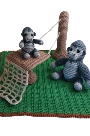 Actieprijs Haakpatroon - Gorillaverblijf