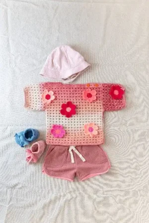 Beperkt Aanbod Haakpatroon - Snoezig bloementruitje