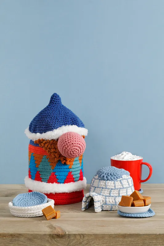 Beperkte Voorraad Haakpatroon - Wintergnomes deel 1