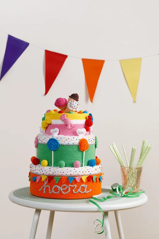 Voordeelprijs Haakpatroon - Snoeptaart