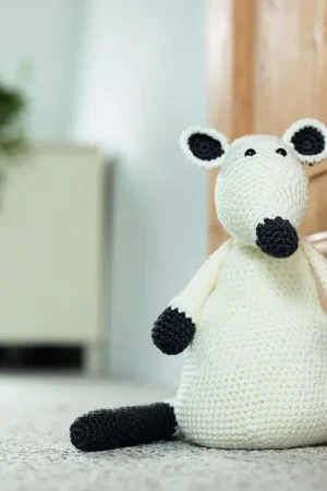 Aanbieding Haakpatroon - Deurstopper muis