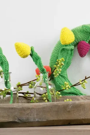 Beperkt Aanbod Haakpatroon - Krans van tulpen