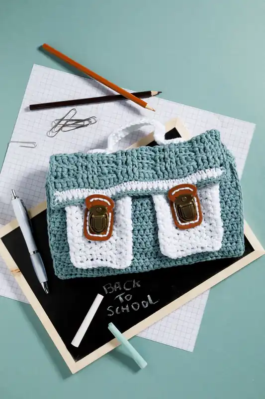 Alleen Vandaag Haakpatroon - Schooltas