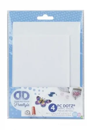 Aanbieding Diamond Dotz Fabric Pack – Plain Without Adhesive