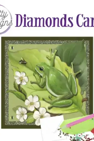 Beperkte Voorraad Diamond Painting Dotty Design Diamonds Cards | Frog