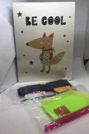 Actieprijs Diamond Painting kaart Be Cool