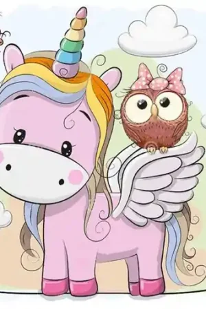 Beste Prijs Wizardi Diamond Painting Kit Best Friends WD2472