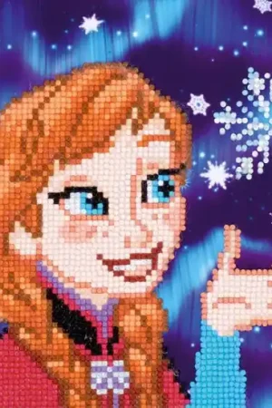 Alleen Vandaag Vervaco Diamond Painting Kit Disney Frozen Anna