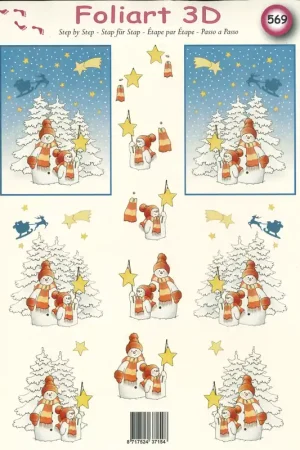 3D knipvel – Foliart – 569 Speciale Aanbieding