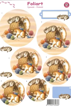 3D knipvel – Foliart – 652 Weekendaanbieding