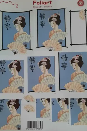 3D knipvel – Foliart – 653 Gratis Retour