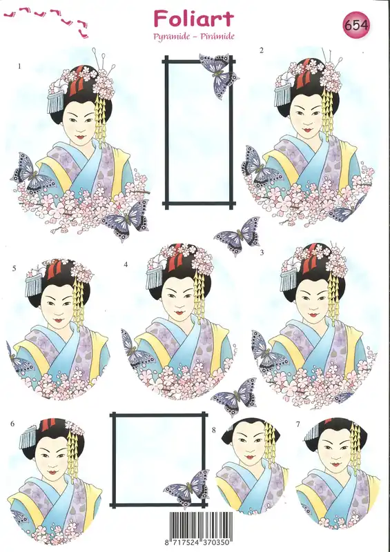 3D knipvel – Foliart – 654 Superprijs