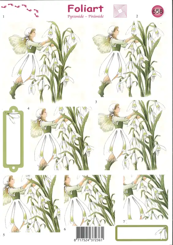 3D knipvel – Foliart – 658 Snelle Levering