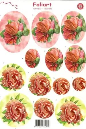 3D knipvel – Foliart – 683 Uitverkoop