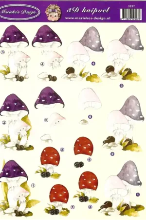 3D knipvel – Marieke´s Design – 2327 Nieuw