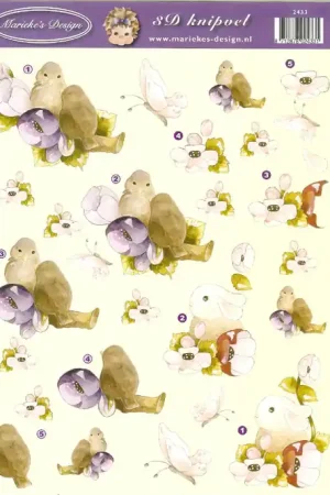 3D knipvel – Marieke´s Design – 2433 Laatste Versie