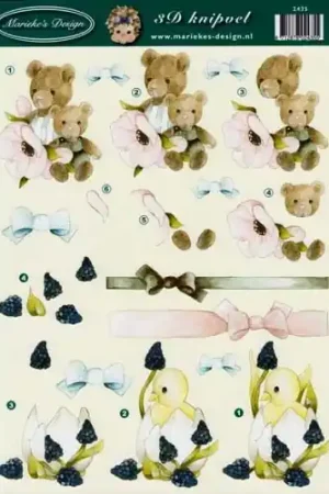 3D knipvel – Marieke´s Design – 2435 Merkproduct