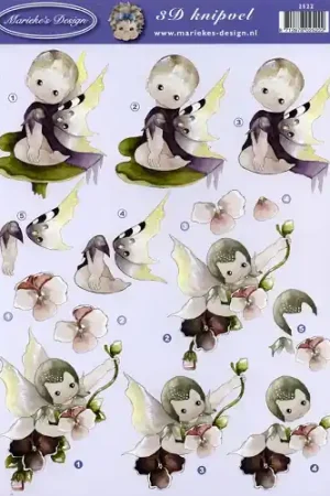 3D knipvel – Marieke´s Design – 2522 Aanbieding