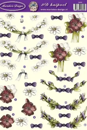 Weekendaanbieding 3D knipvel – Marieke´s Design – 2605