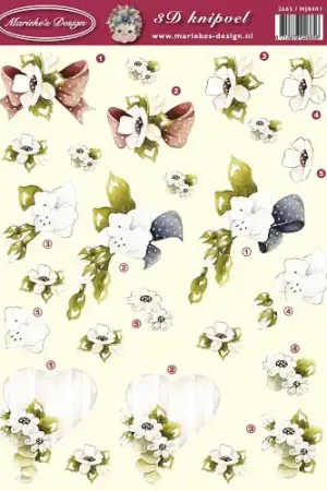 Weekendaanbieding 3D knipvel – Marieke´s Design – 2608