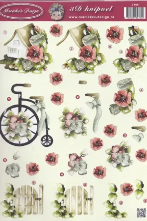3D knipvel – Marieke´s Design – 2700 Voordeelprijs