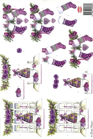 3D knipvel – Marieke´s Design – 828 Exclusieve Aanbieding