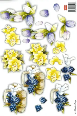 3D knipvel – Marieke´s Design -651 Seizoensaanbieding