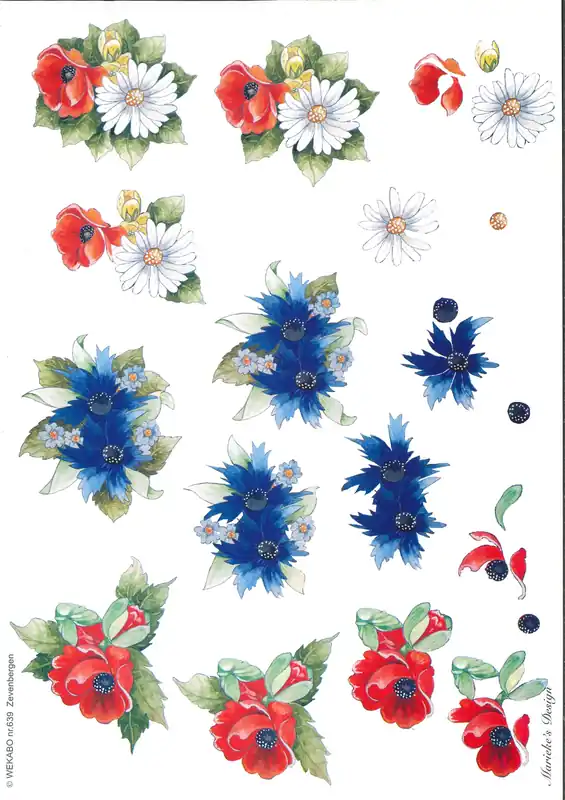 3D knipvel – Marieke´s Design – 639 Beperkt Aanbod