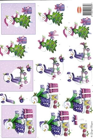 3D knipvel – Marieke´s Design -832 Hoge Kwaliteit