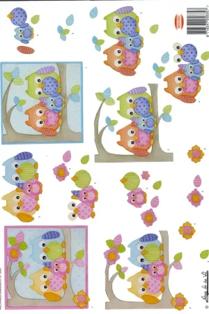 3D knipvel – Marieke´s Design -835 Uitverkoop