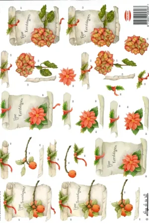 3D knipvel – Marieke´s Design -846 Gereduceerde Prijs