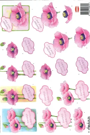 3D knipvel – Marieke´s Design -857 Hoge Kwaliteit