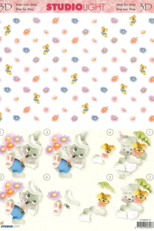 3D knipvel – Studio Light – COMBISL01 Bestseller