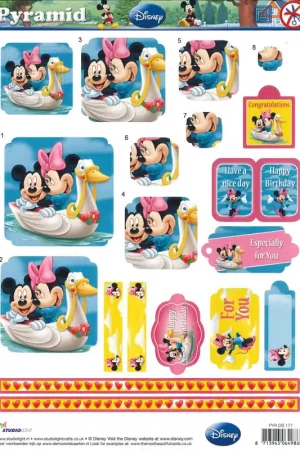 3D knipvel – Studio Light – PYR DIS 177 Alleen Vandaag