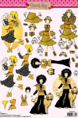 3D knipvel – Studio Light – STAP SK 09 Beperkte Voorraad