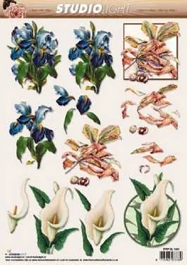 3D knipvel – Studio Light – STAP SL 1003 Nieuw