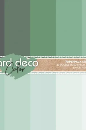 Speciale Aanbieding Card Deco Color Paperpack – Solid – Mint
