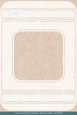 Uitverkoop Card Deco Essentials Stencil – Mystic Winter Window (20 x 14 cm) – CDEST049