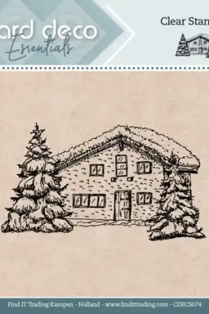 Weekendaanbieding Clear Stamps – Card Deco Essentials – Cottage – CDECS074