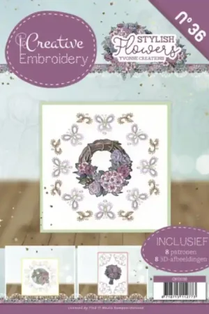 Veilige Betaling Creative Embroidery Nr. 36 Stylish Flowers